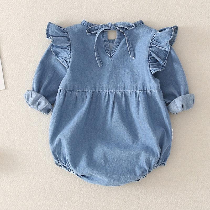 Finely Denim Romper