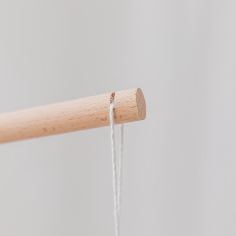 Handmade Wooden Baby Mobile Holder