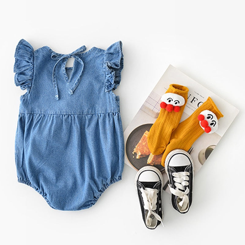 Finely Denim Romper