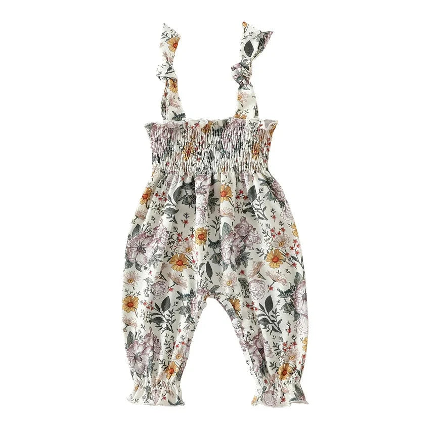 Floral Girls Jumpsuit