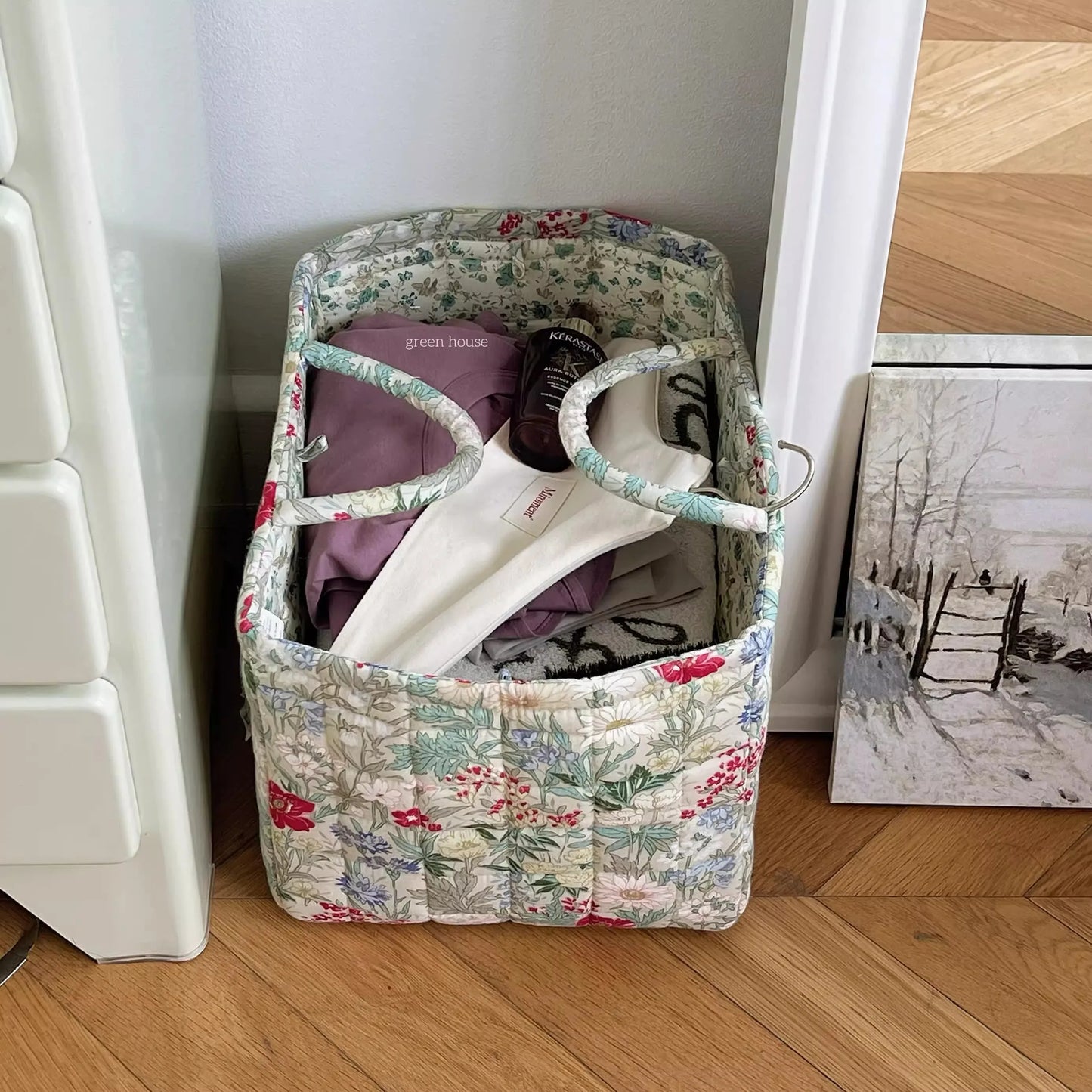 Floral Space Changing Bag