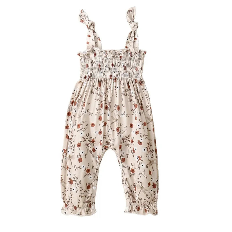 Floral Girls Jumpsuit