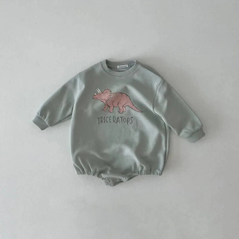 Dream Cream Dino Romper