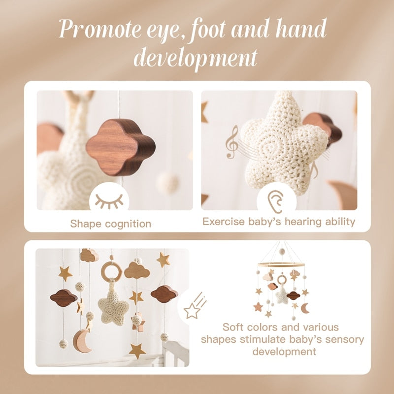 Handmade Baby Mobile Milky Way