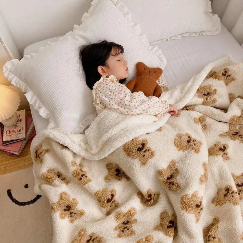 Beary Wool Blanket