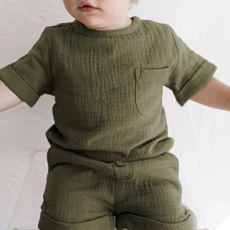 Muslin Boys Summer Set