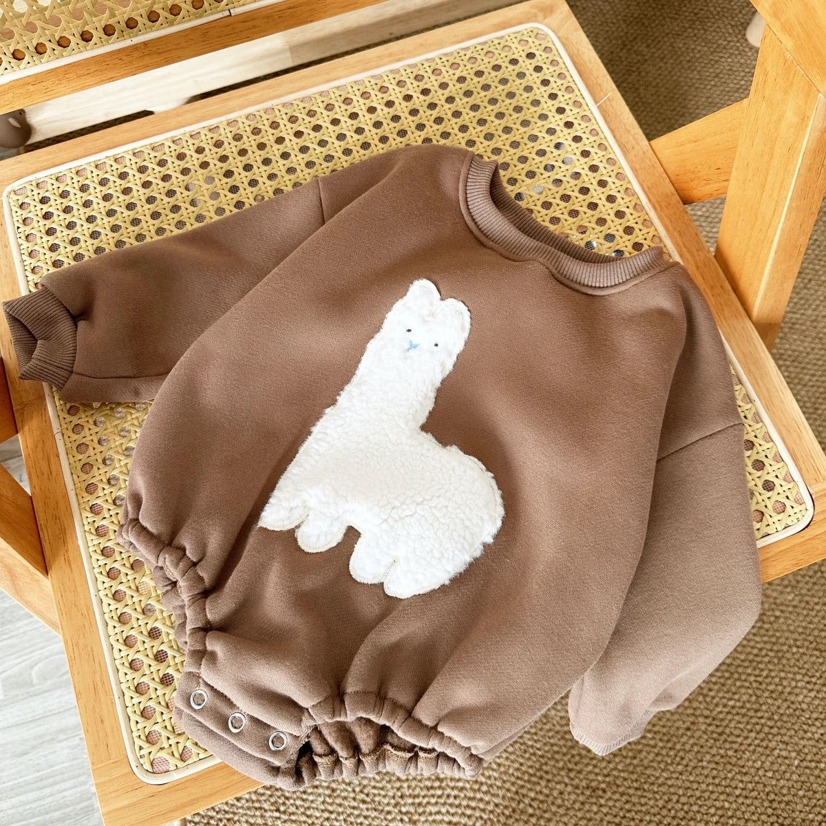 Fluffy Drama Lama Bodysuit
