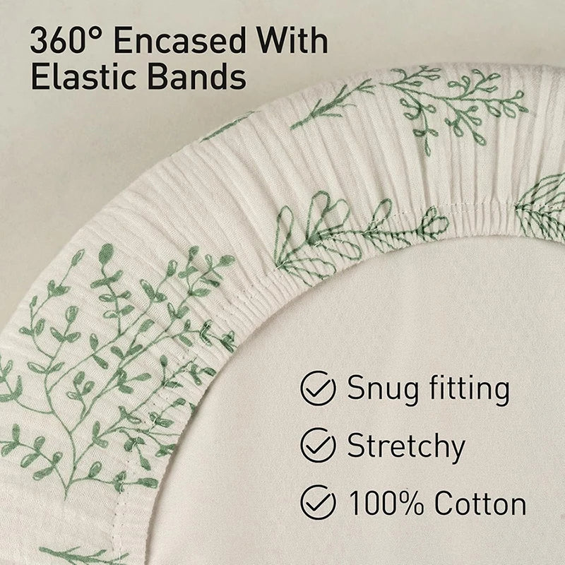 2-Pack Muslin Baby Nest Cover