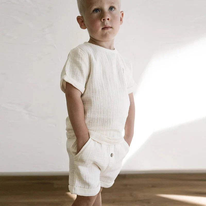 Muslin Boys Summer Set