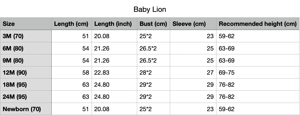 Lion Baby
