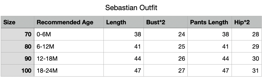 Sebastian Outfit