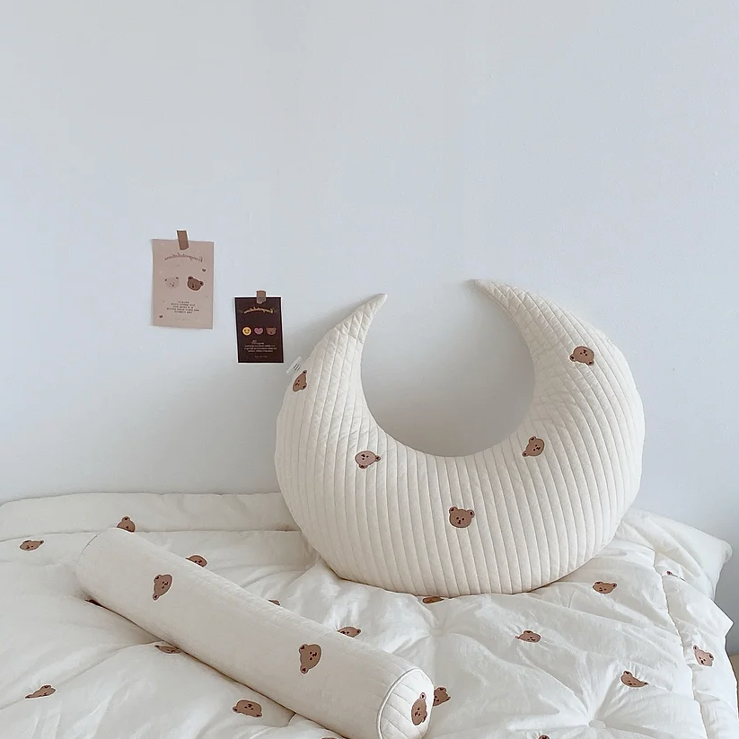 Quilted Embroidered Body Pillow