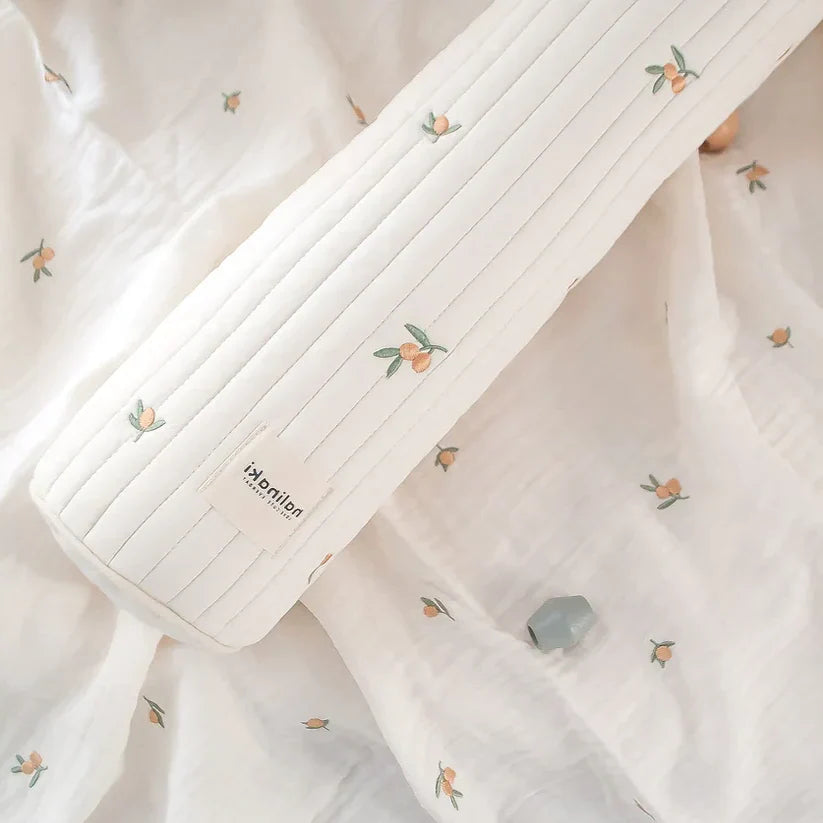 Quilted Embroidered Body Pillow