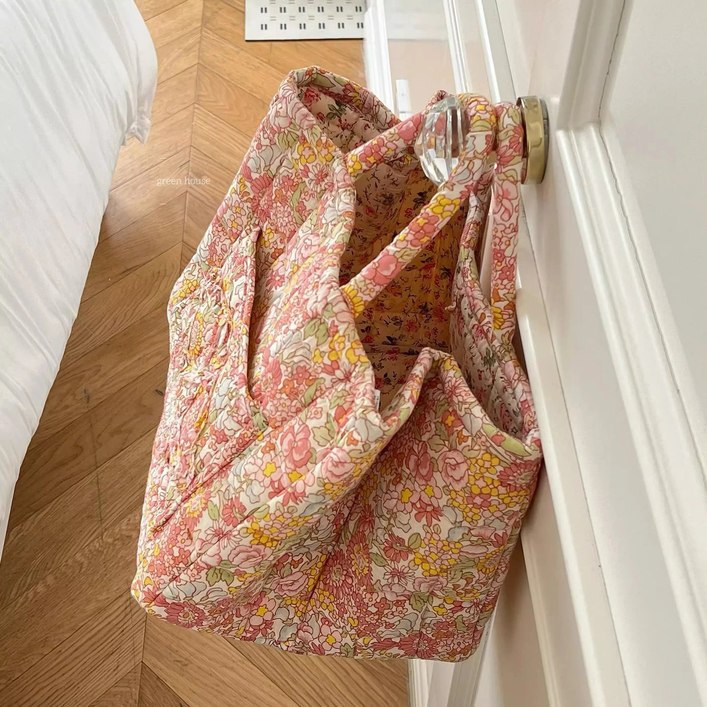 Floral Space Changing Bag