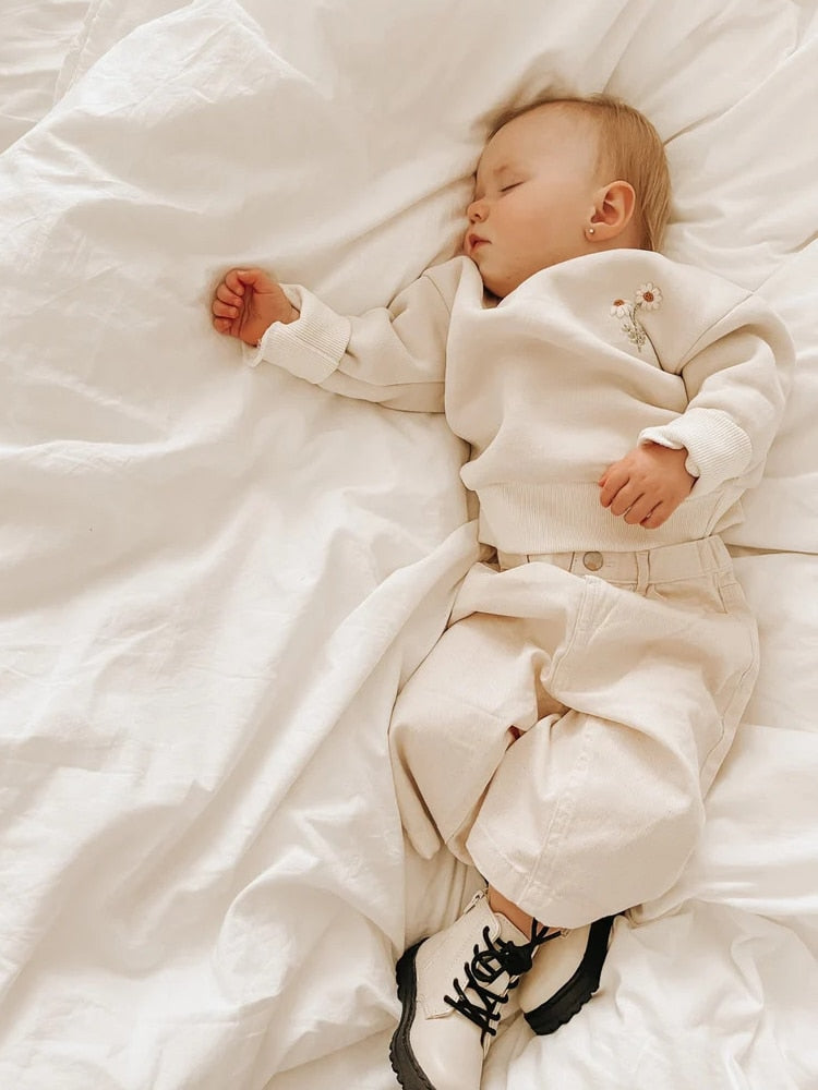 Luxe Fleece Sweatshirt and Pants