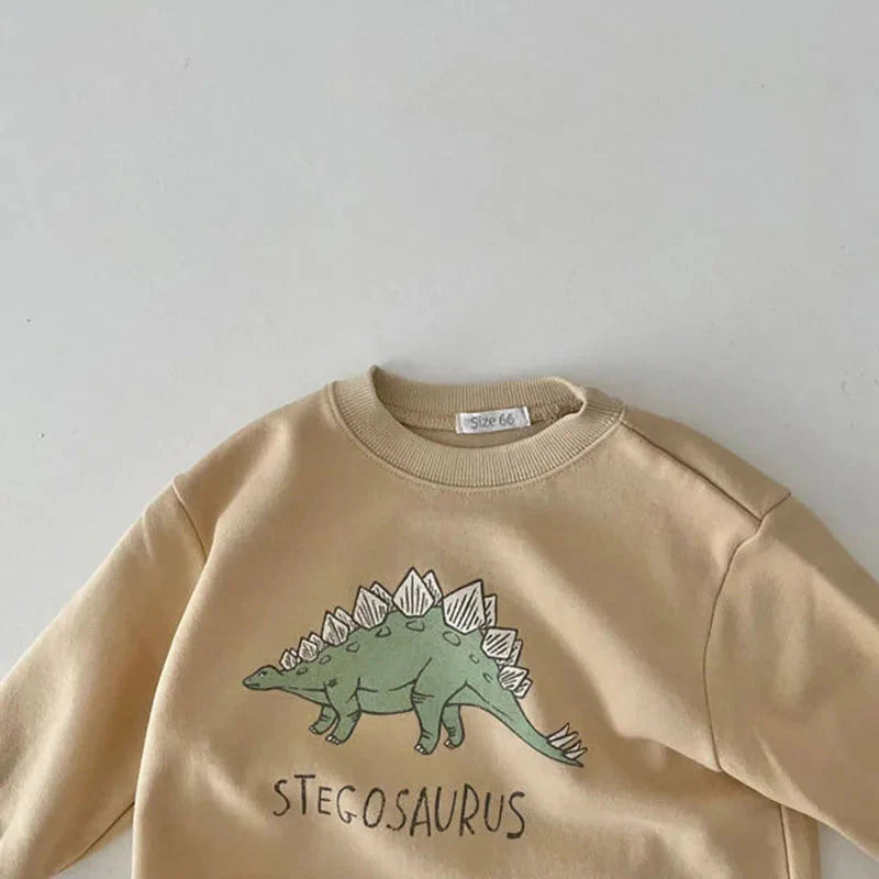 Dream Cream Dino Romper