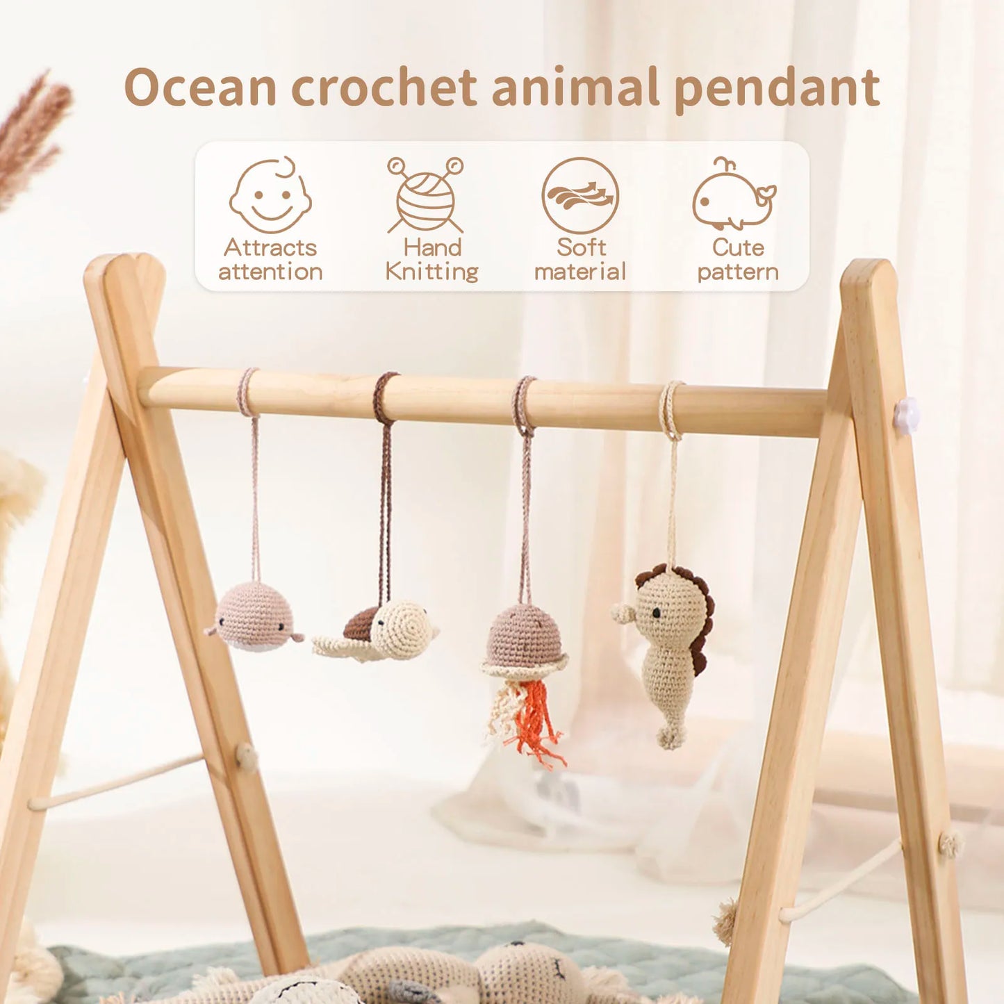 Ocean Wooden Play Gym