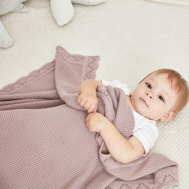 Knitted Cotton Blanket