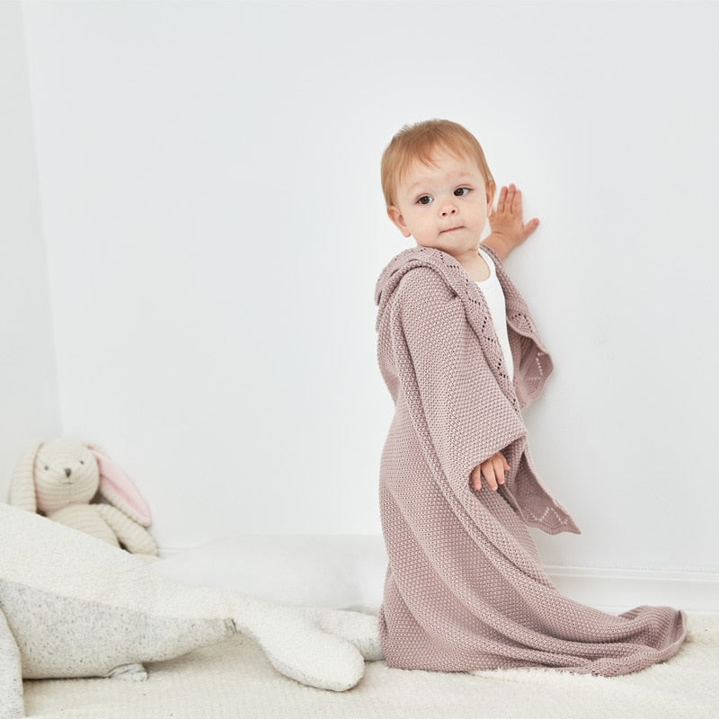 Knitted Cotton Blanket