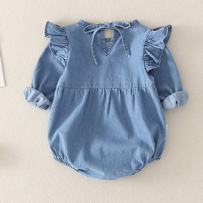 Finely Denim Romper