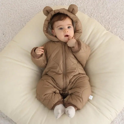 Baby Bear Winter Onesie