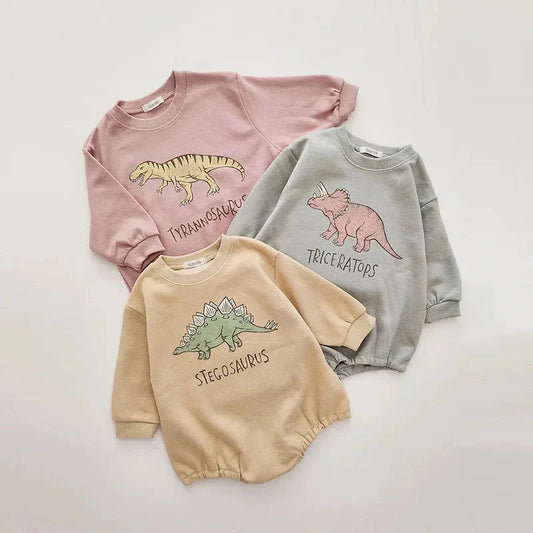 Dream Cream Dino Romper