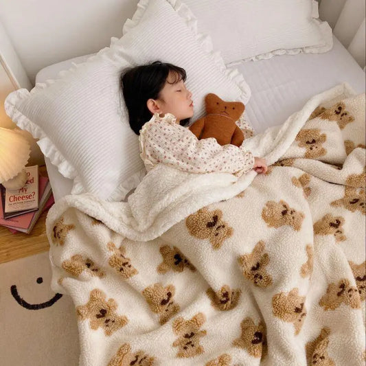 Beary Wool Blanket