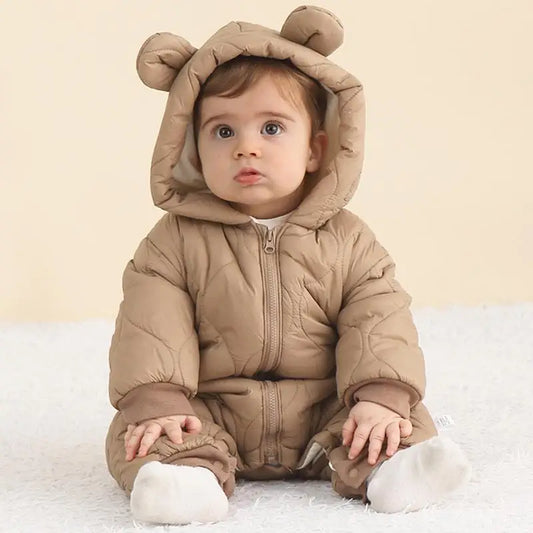 Baby Bear Winter Onesie