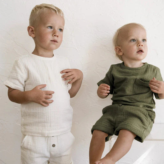 Muslin Boys Summer Set