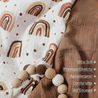2-Pack Muslin Baby Nest Cover