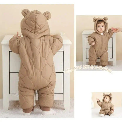 Baby Bear Winter Onesie