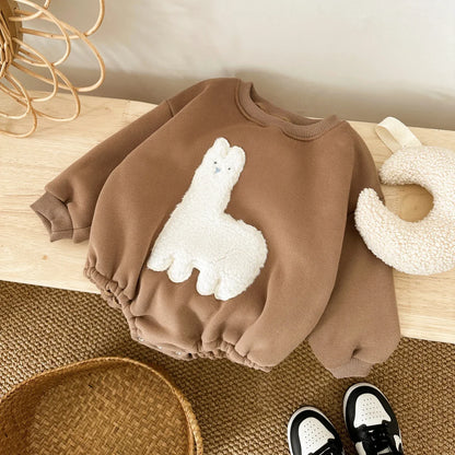 Fluffy Drama Lama Bodysuit