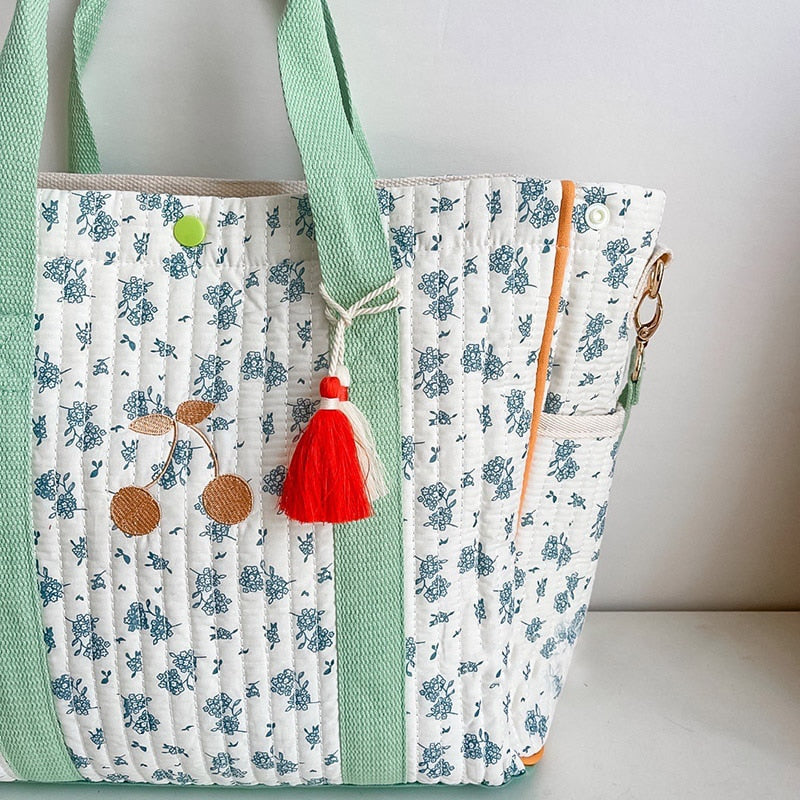 Floral Mom Bag