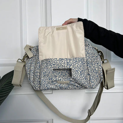 Floral Space Diaper Bag