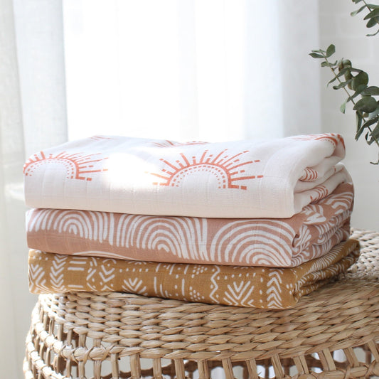 Organic Cotton Swaddle Blanket