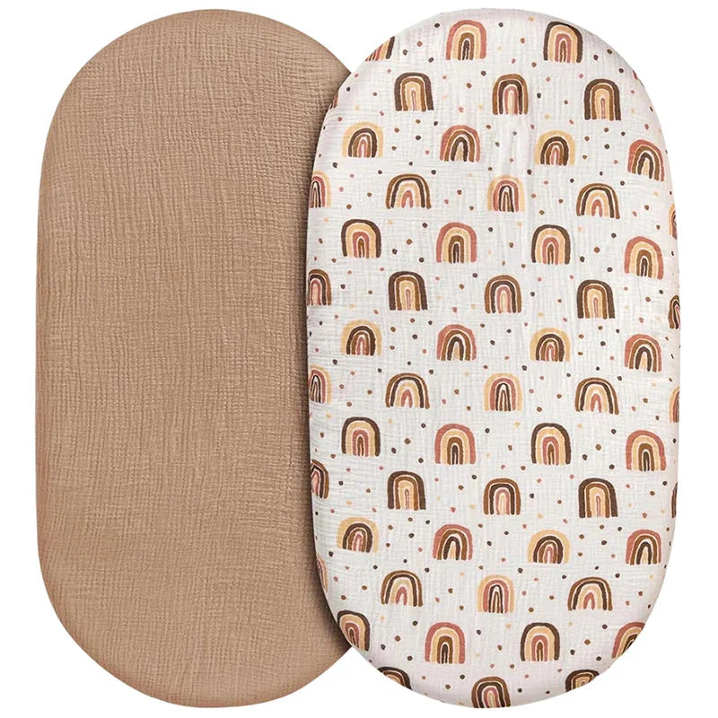 2-Pack Muslin Baby Nest Cover