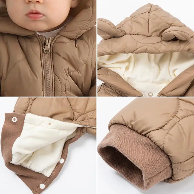 Baby Bear Winter Onesie