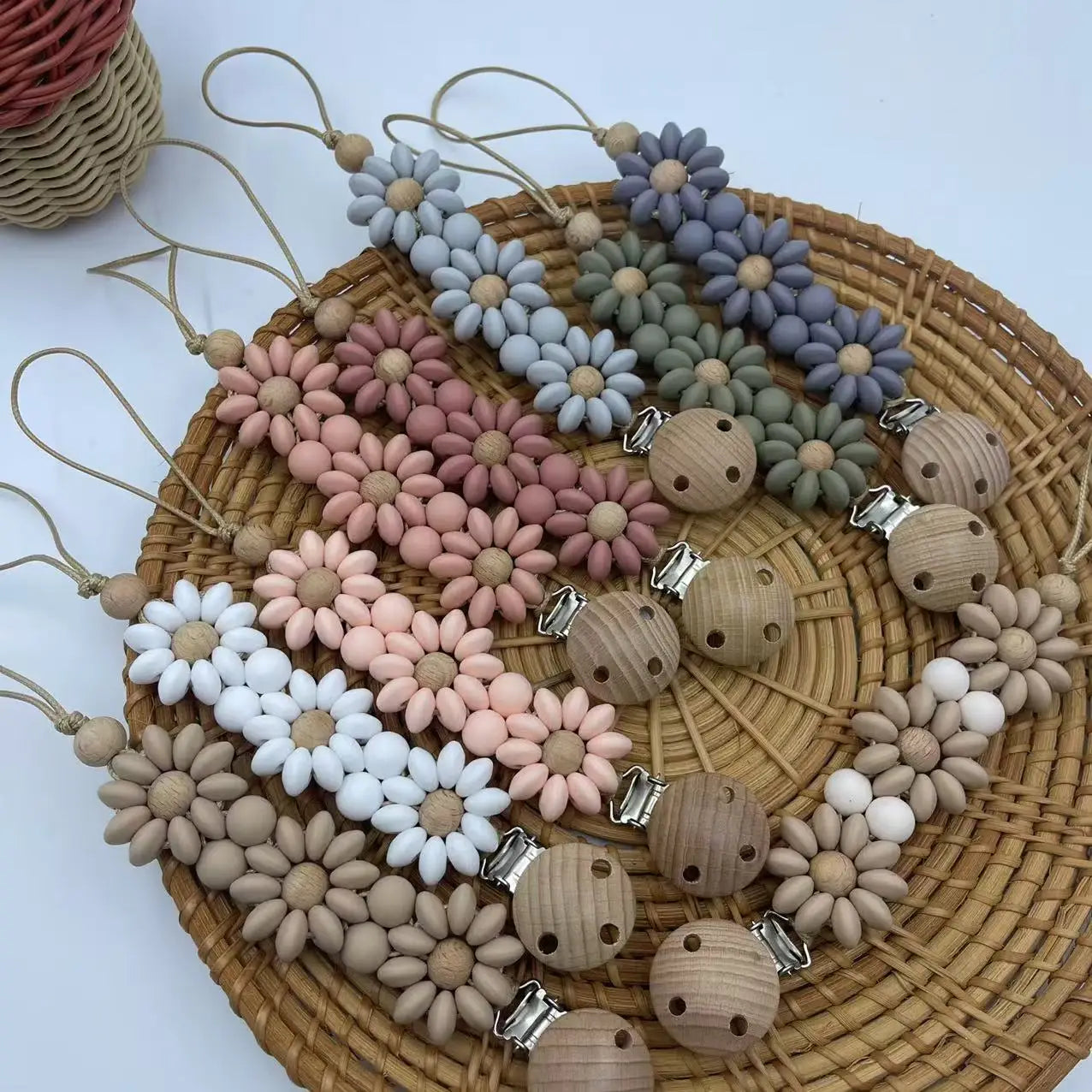 Handmade Flower Nappy Holder
