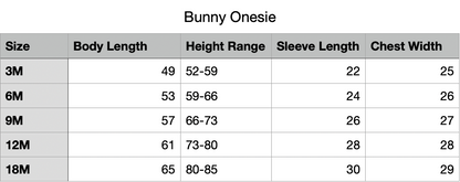 Bunny Onesie