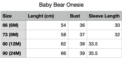 Baby Bear Onesie