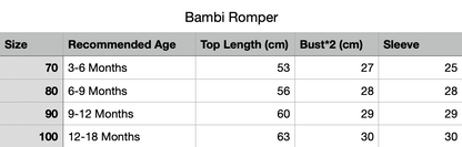 Bambi Romper