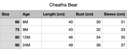 Cheetah Bear