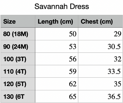 Savannah Dress