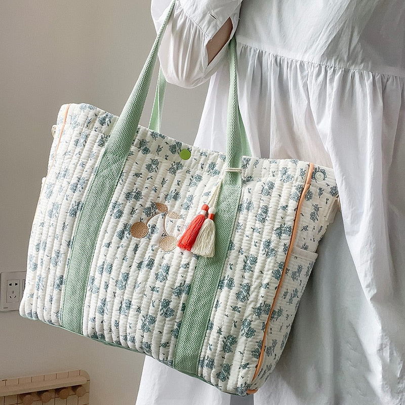 Floral Mom Bag