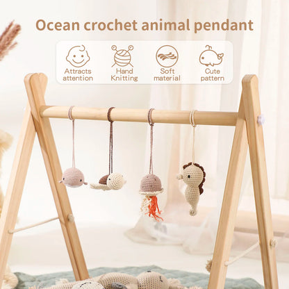 Ocean Wooden Play Gym