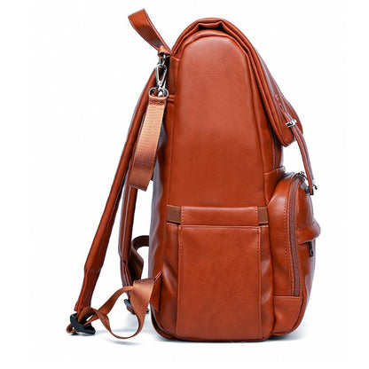 Vegan Leather Diaper Backpack