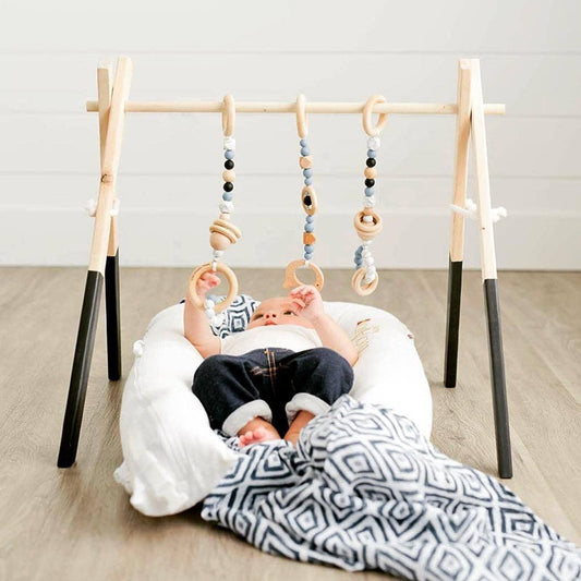 Nordic Wooden Baby Gym