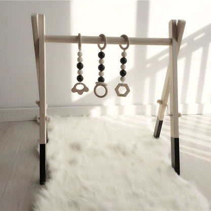 Nordic Wooden Baby Gym