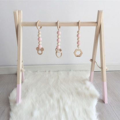 Nordic Wooden Baby Gym